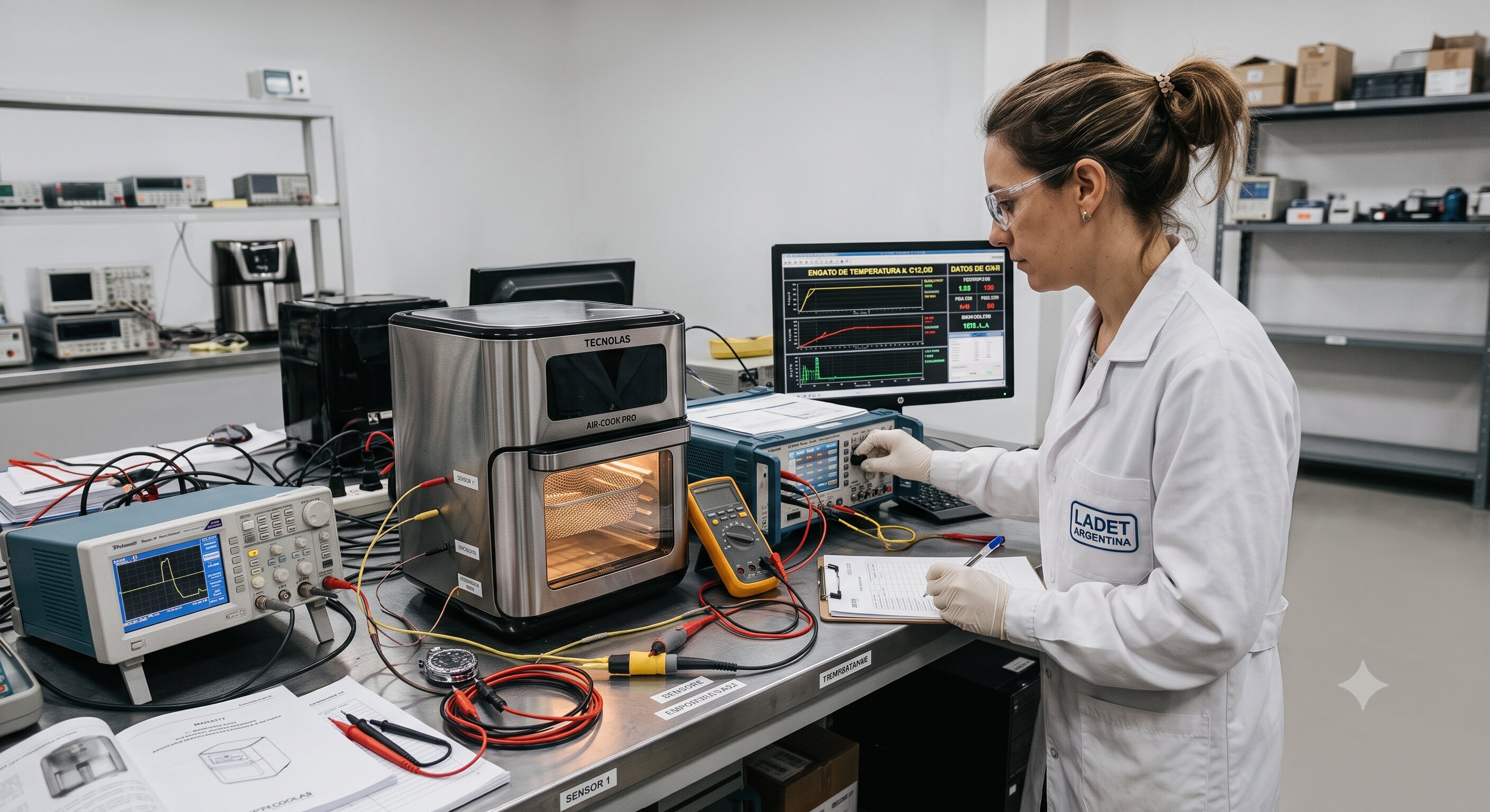Laboratorio LADET — cámara de ensayos